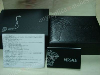 BLACK LEATHER VERSACE WATCH BOX - AAA REPLICA